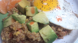 Mexican breakfast quinoa